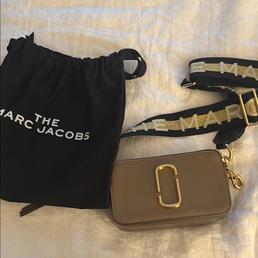 Marc Jacobs Tan Crossbody Bag